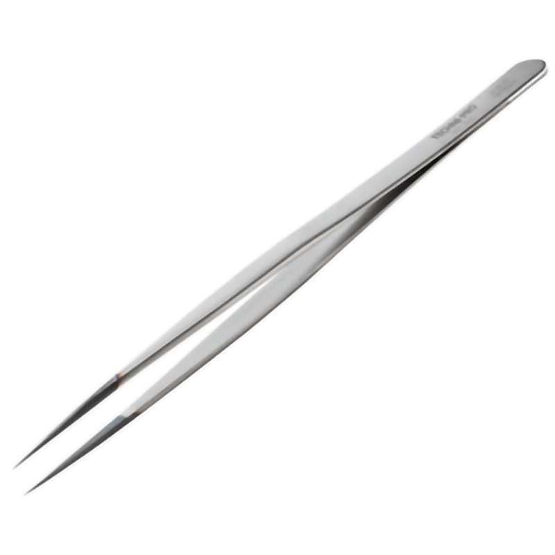 ESD Diamond Tweezers, Style SS, Anti-Acid/Anti-Mag, SS, Very Sharp, 5.5"